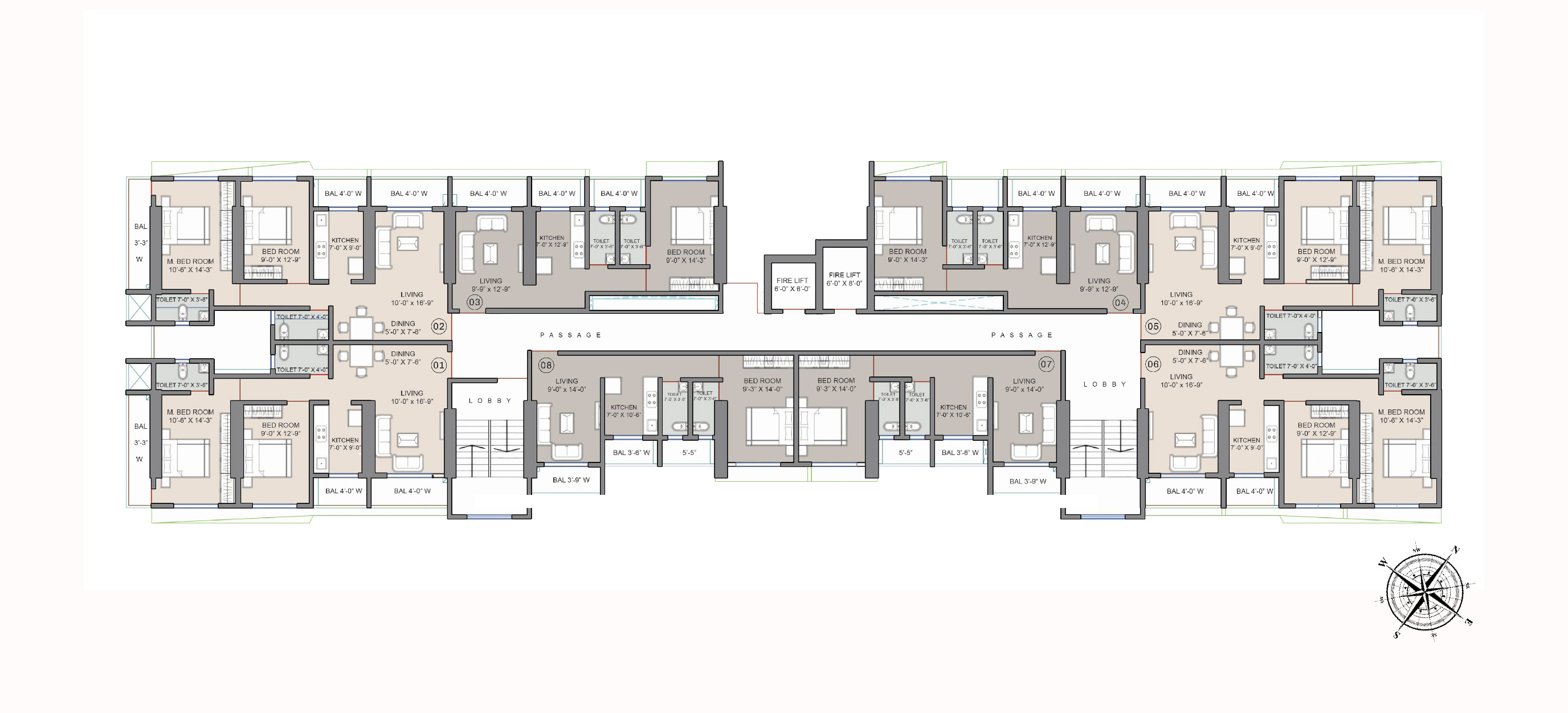 1&2BHK