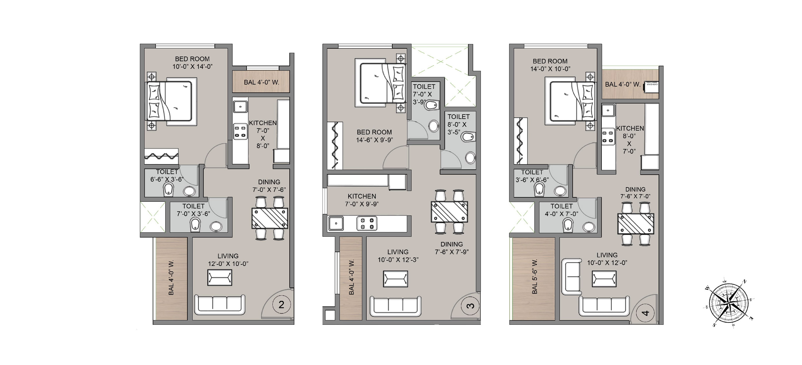 1 BHK