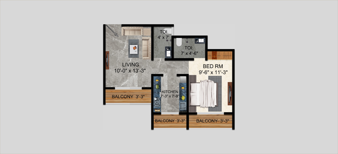 1 BHK