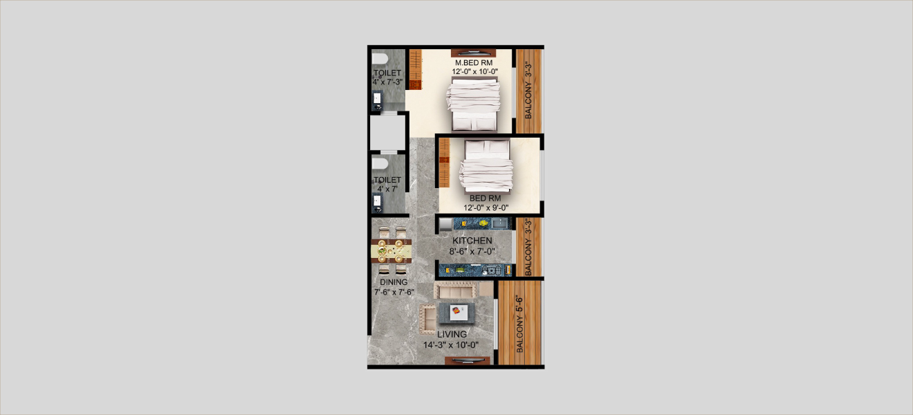 2 BHK