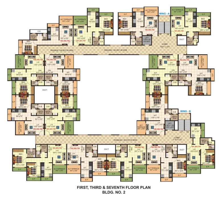 1&2BHK