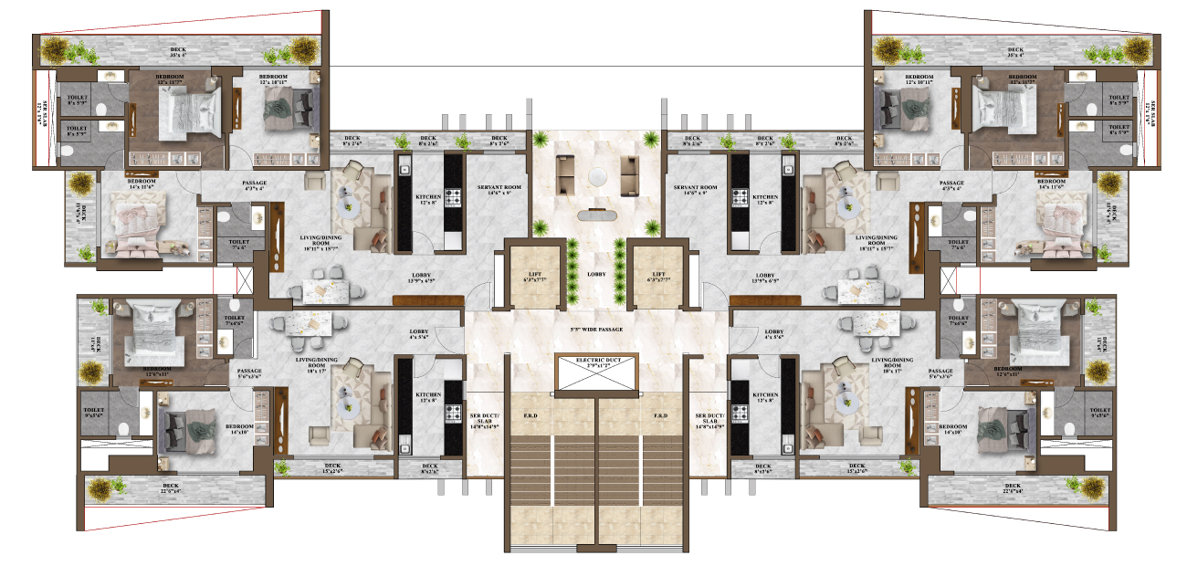 1&2BHK