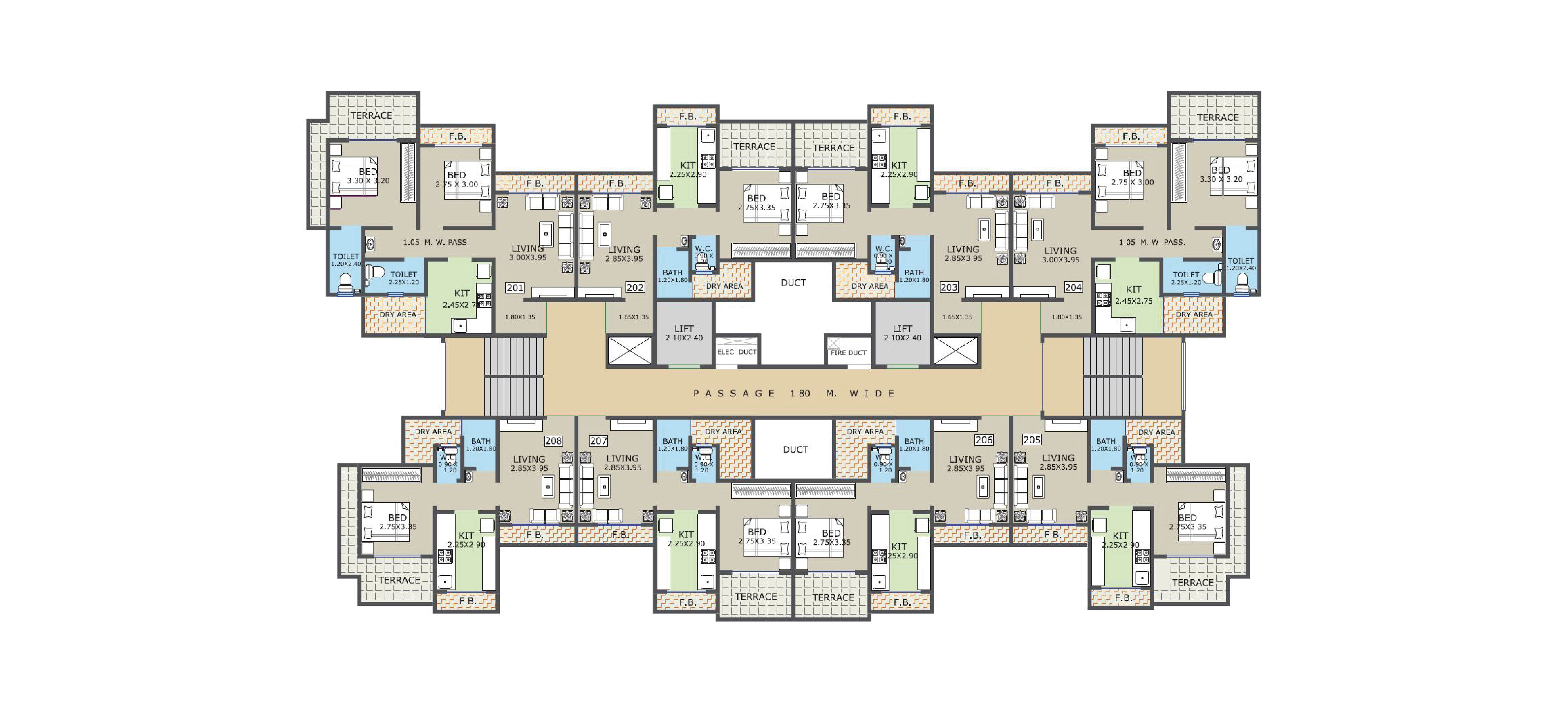 1&2BHK