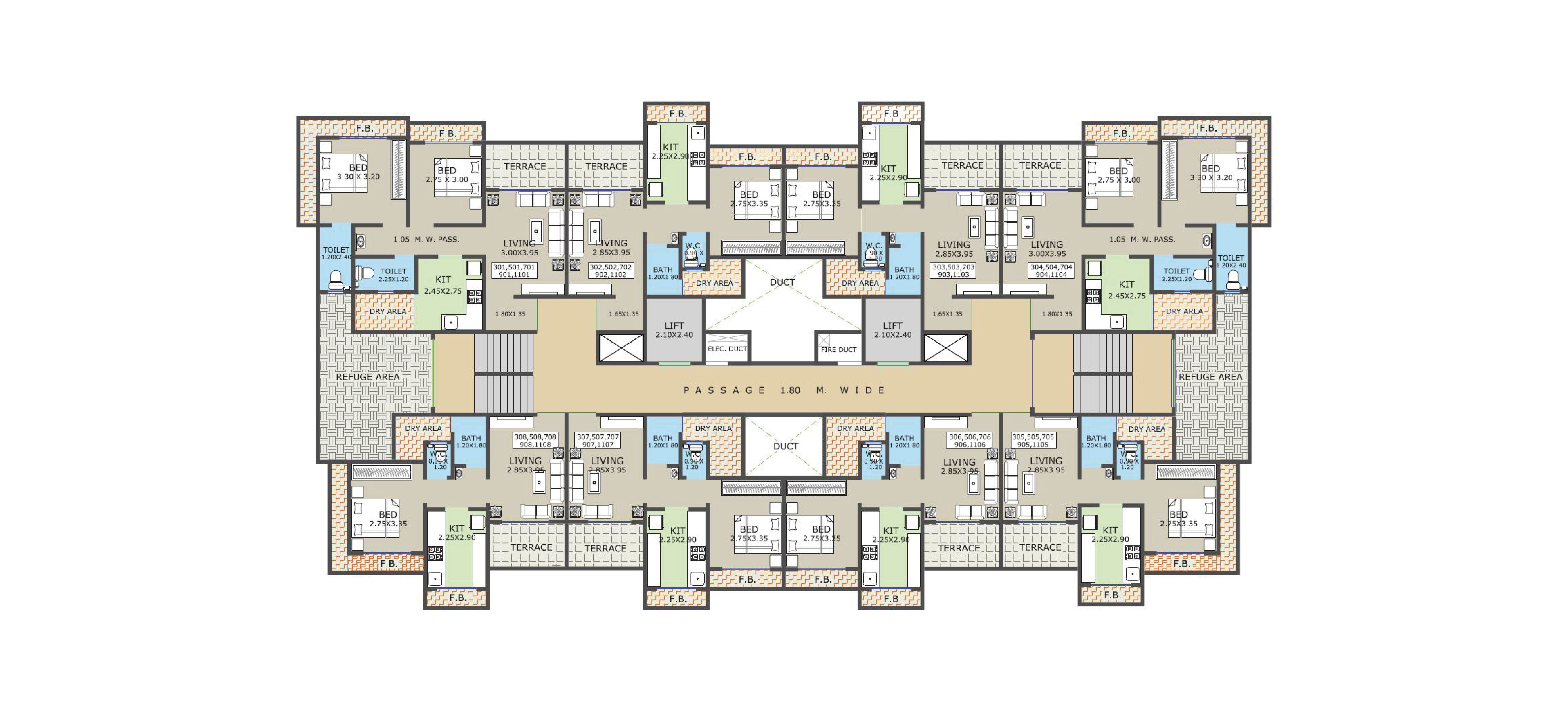 Amenities Floor